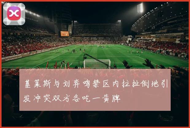 基莱斯与刘弈鸣禁区内拉扯倒地引发冲突双方各吃一黄牌
